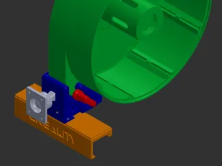Ender 3 V3 CUE Inspired Spool holder w Dry box