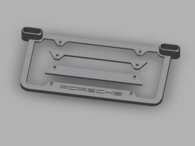 Porsche Escort Redline ci rear plate/pods