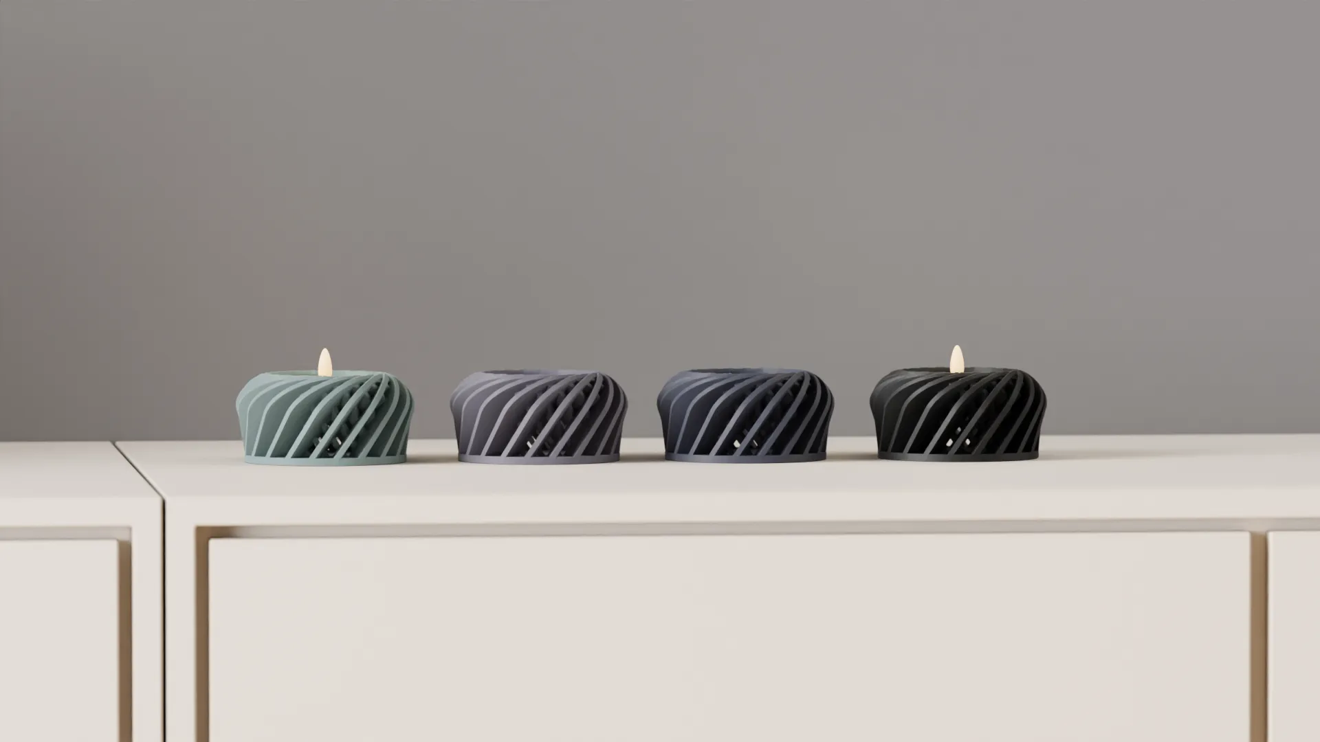 Modern Twisted Vase - Automotive - PLA - 3D printed product - фото 18