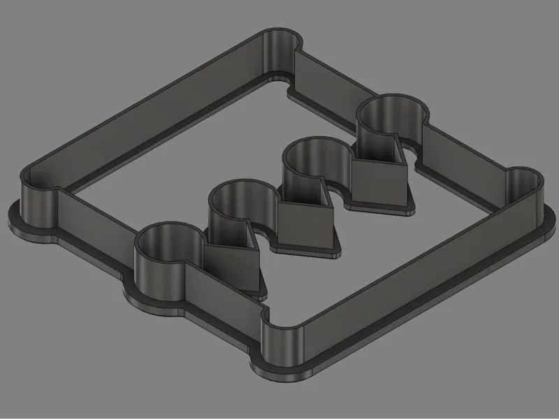 Sandwich cutters. 7 pack