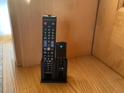 Remote control stand for Samsung & Amazon Fire TV Stick