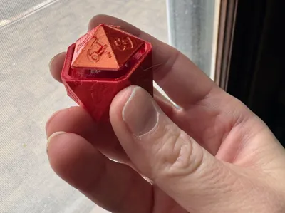 D20 Fidget Clicker