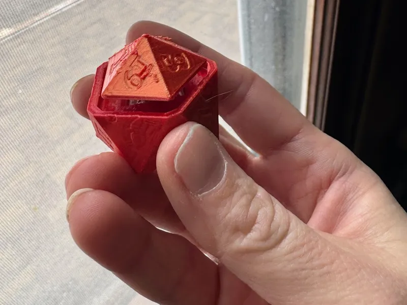 D20 Fidget Clicker