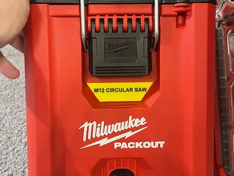 Milwaukee ammo can label tag
