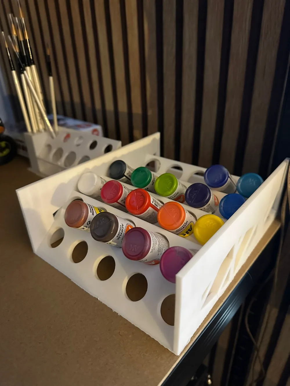 17ml Paint Rack for AK Interactive - Free 3D Print Model - MakerWorld