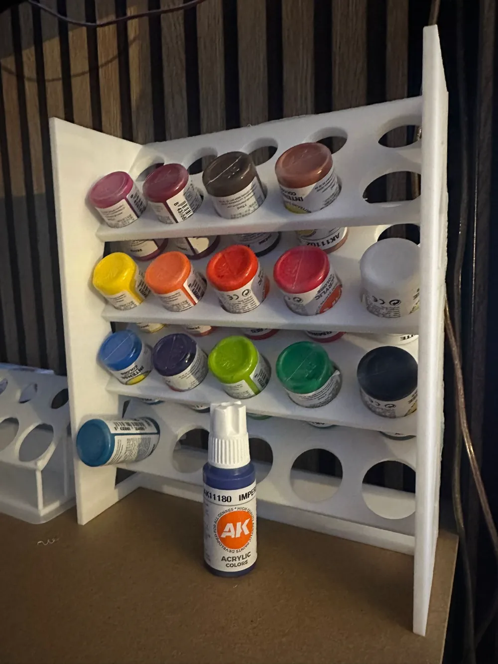 17ml Paint Rack for AK Interactive - Free 3D Print Model - MakerWorld