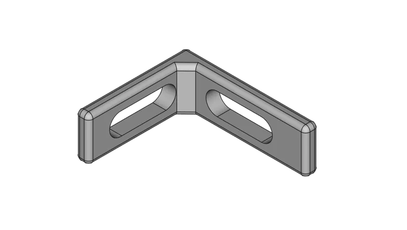 Corner console