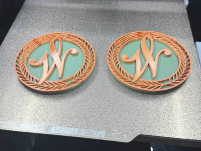 Weller Bourbon Coaster
