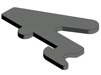 Coat Hook - For Cubicle Walls