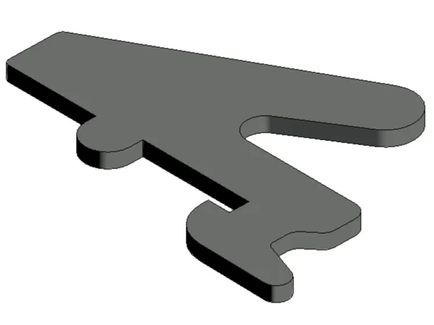 Coat Hook - For Cubicle Walls 