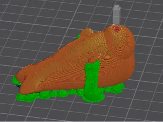 Cute Cartoon Whale STL