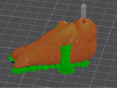 Cute Cartoon Whale STL