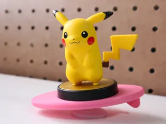 Surfing Pikachu Amiibo Display Stand