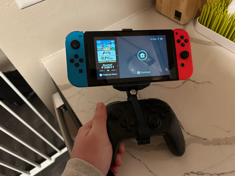Nintendo Pro Controller Holder for Phone & Switch