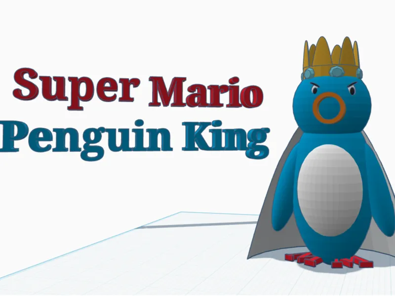 Mario penguin king