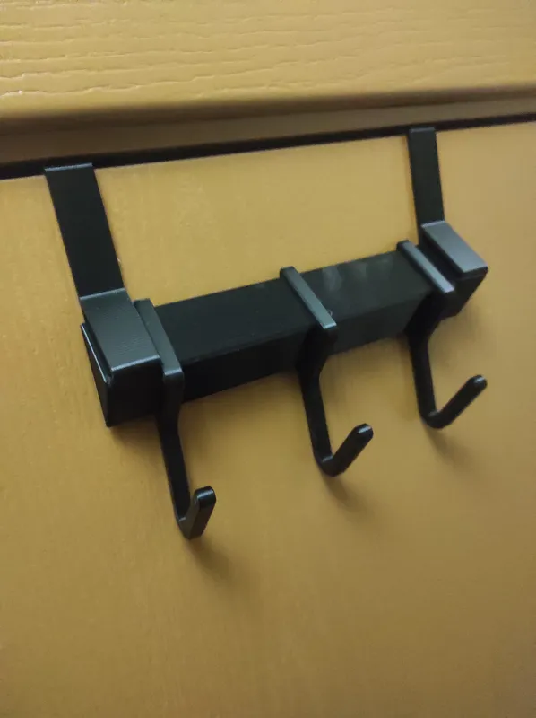 Door mounted hooks
