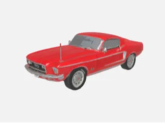 Ford Mustang GT 68 Model