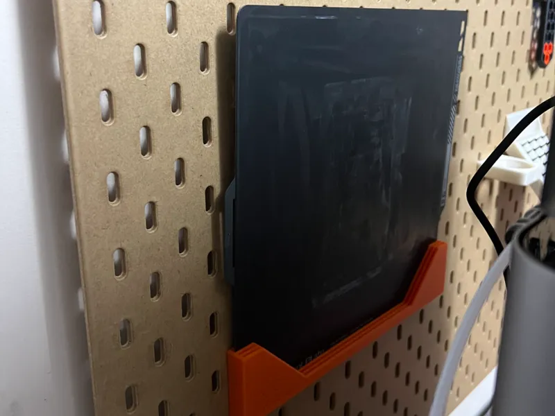 IKEA Skadis Bambu Lab X1C & P1P 3 x Sheet Holder
