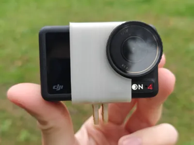DJI Action 4 / 5 Low Profile and Weight Mount FPV