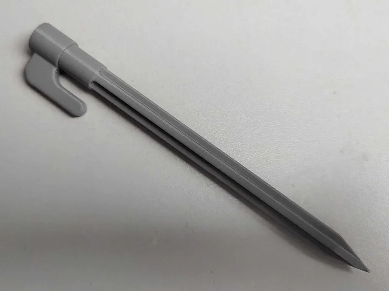 Tent / outdoor blanket peg
