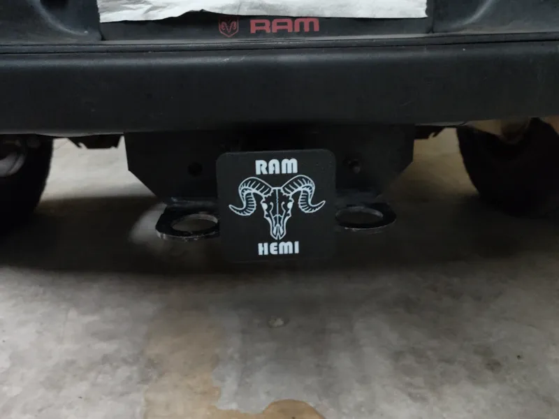 Hitch Cover Ram Bones