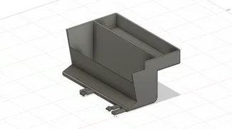 W6 N656D Auffangbehälter mit Extrafach