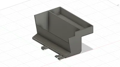 W6 N656D Catch Container with Extra Compartment