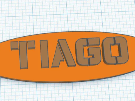Porta chaves Tiago