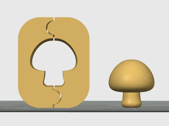 Rouleau à perles champignon pour pâte polymère