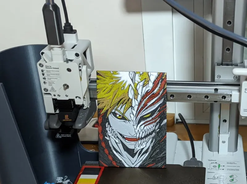Test a1 mini (ams lite) 8 colors