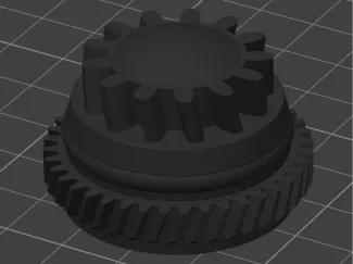 Graef s32000 Allesschneider blade drive gear