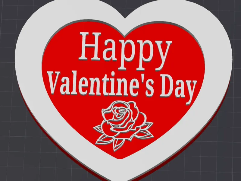 Valentines day heart