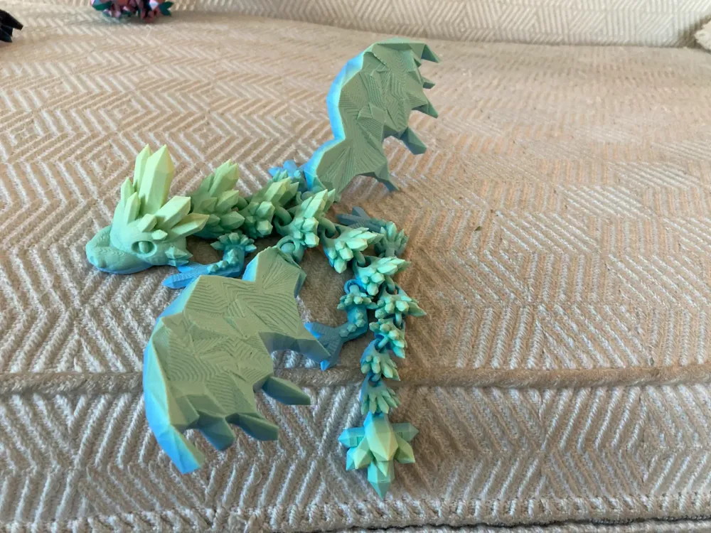 X-strong X-flex Flexi Baby Crystal Wing Dragon - Free 3D Print Model ...