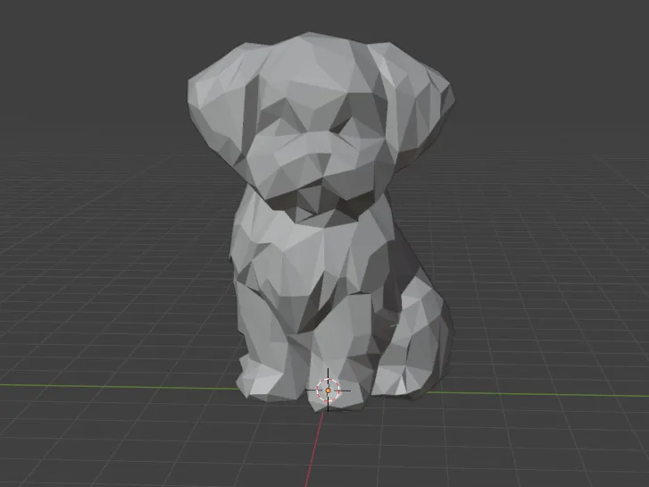 Low poly Cute Maltese Dog Inspiration