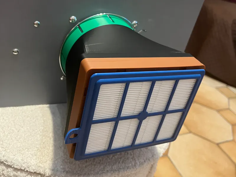 Adaptateur diametre 120 cabine peinture