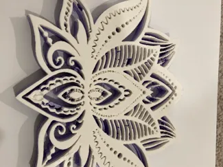 lotus flower 3d print