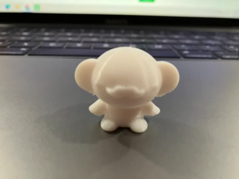 monkey with mustache