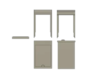 5×7大画幅片夹