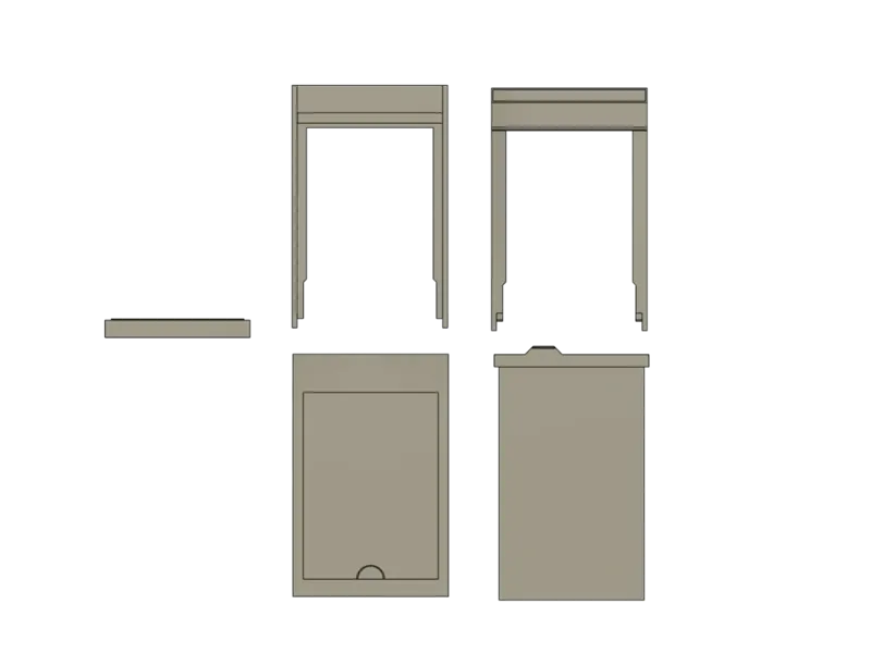 5×7大画幅片夹