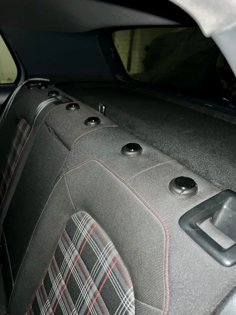 MK7 GTI Headrest Delete Plugs
