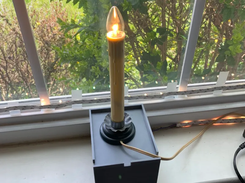 Candle Window Box