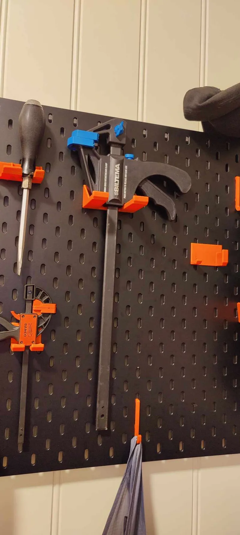 Skadis quick clamp mounts