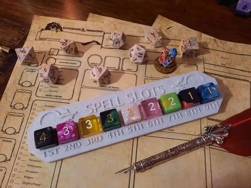 Spell Slot Tracker- Scythe Theme