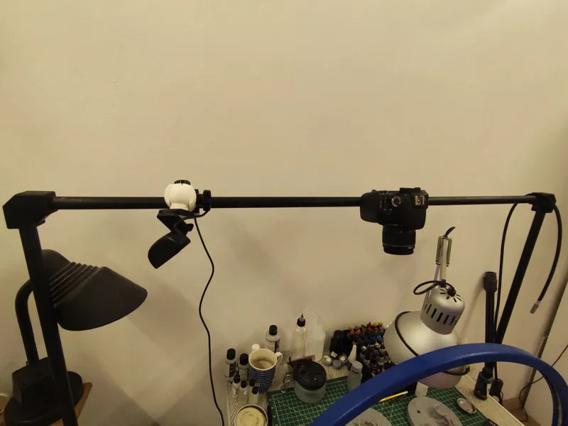 Macchina Fotografica stand palo per agganci