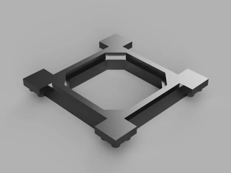 Base plate for organizer
