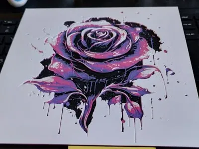 Graffiti Rose