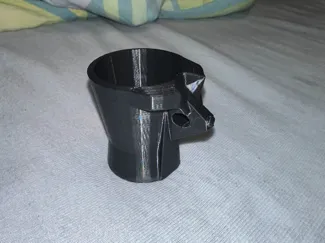 shot glass with a deer