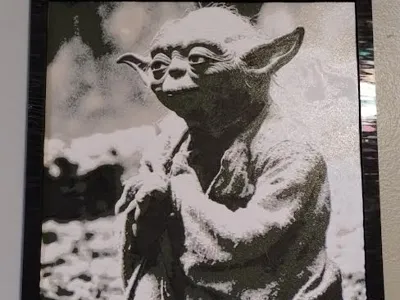 Yoda on Dagobah