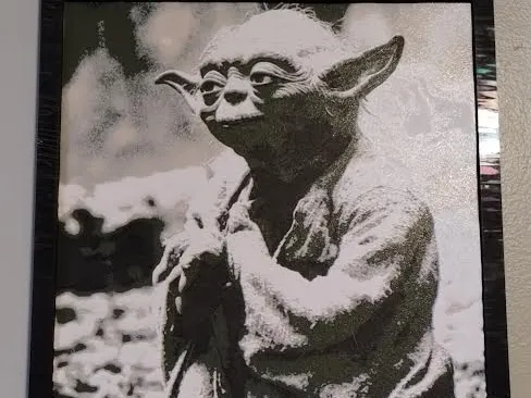 Yoda on Dagobah