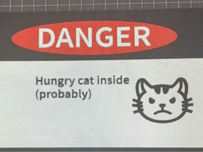 cat poster